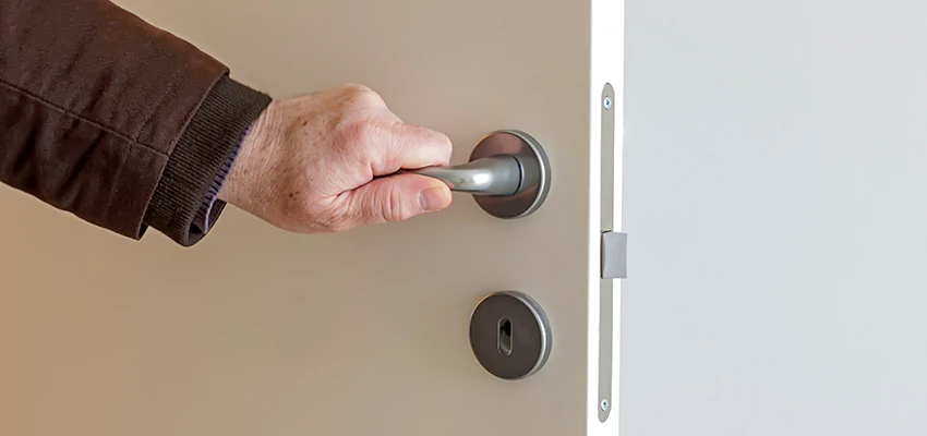 Restroom Locks Privacy Bolt Installation in Rancho Murieta, California