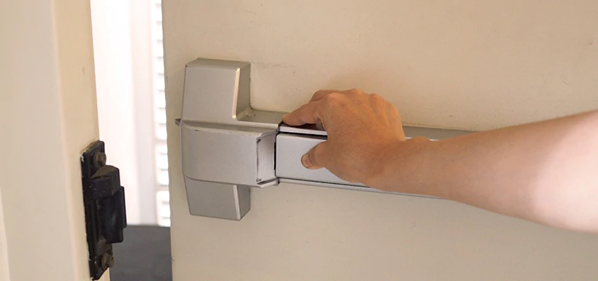 Roller Gate Panic Bar Installation in Rancho Murieta, California
